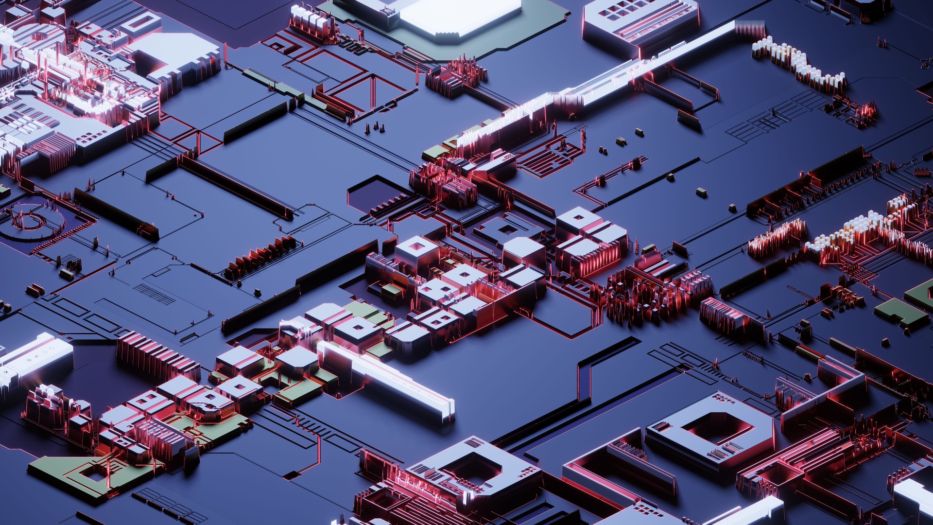 Circuit board,abstract network technology background,3d rendering,conceptual image.